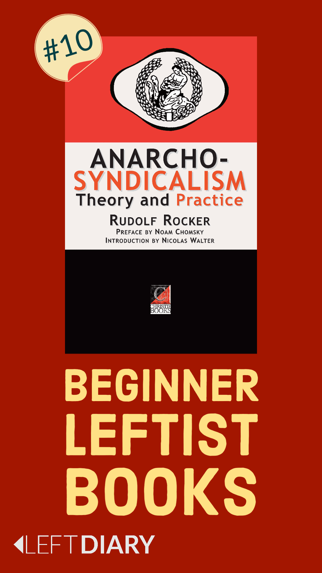 Beginner leftist books anarchist books Anarcho-syndicalism Rudolf Rocker
