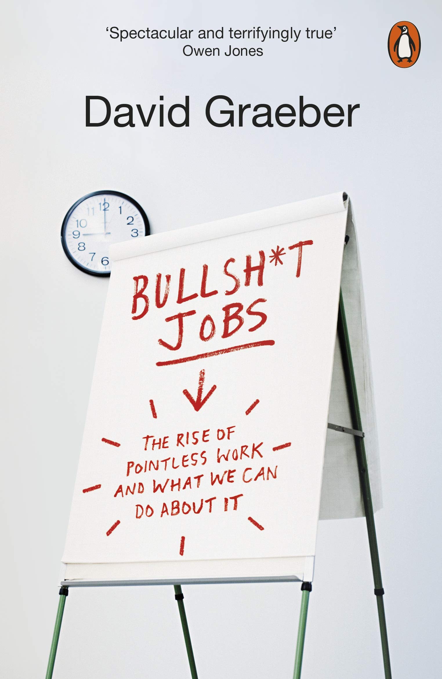 Cover Photo of the book Bullshit Jobs by David Graeber