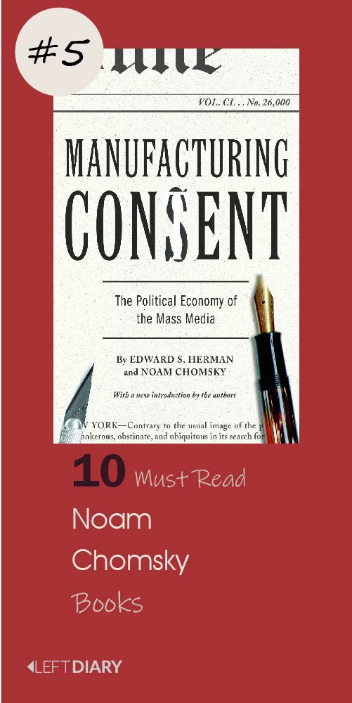 top 10 must read books- 5 Noam Chomsky Book Manufacturing Consent